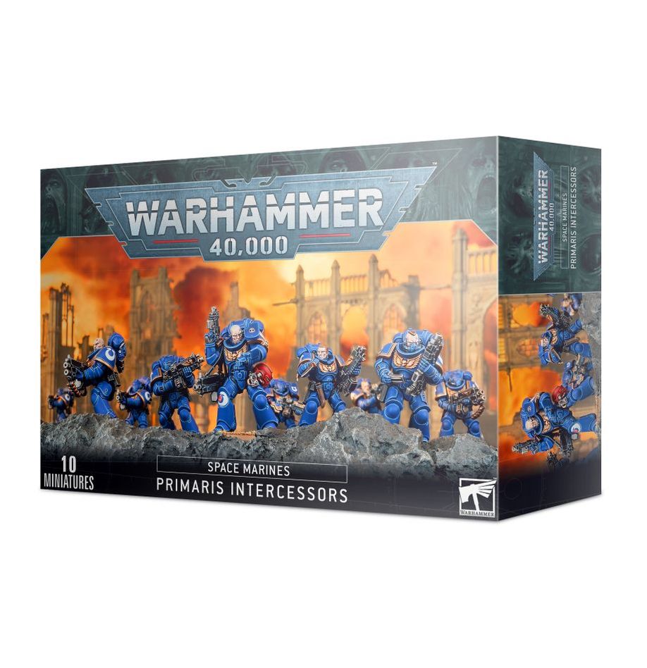 Warhammer 40000 Space Marines Primaris Intercessors Boxed Set