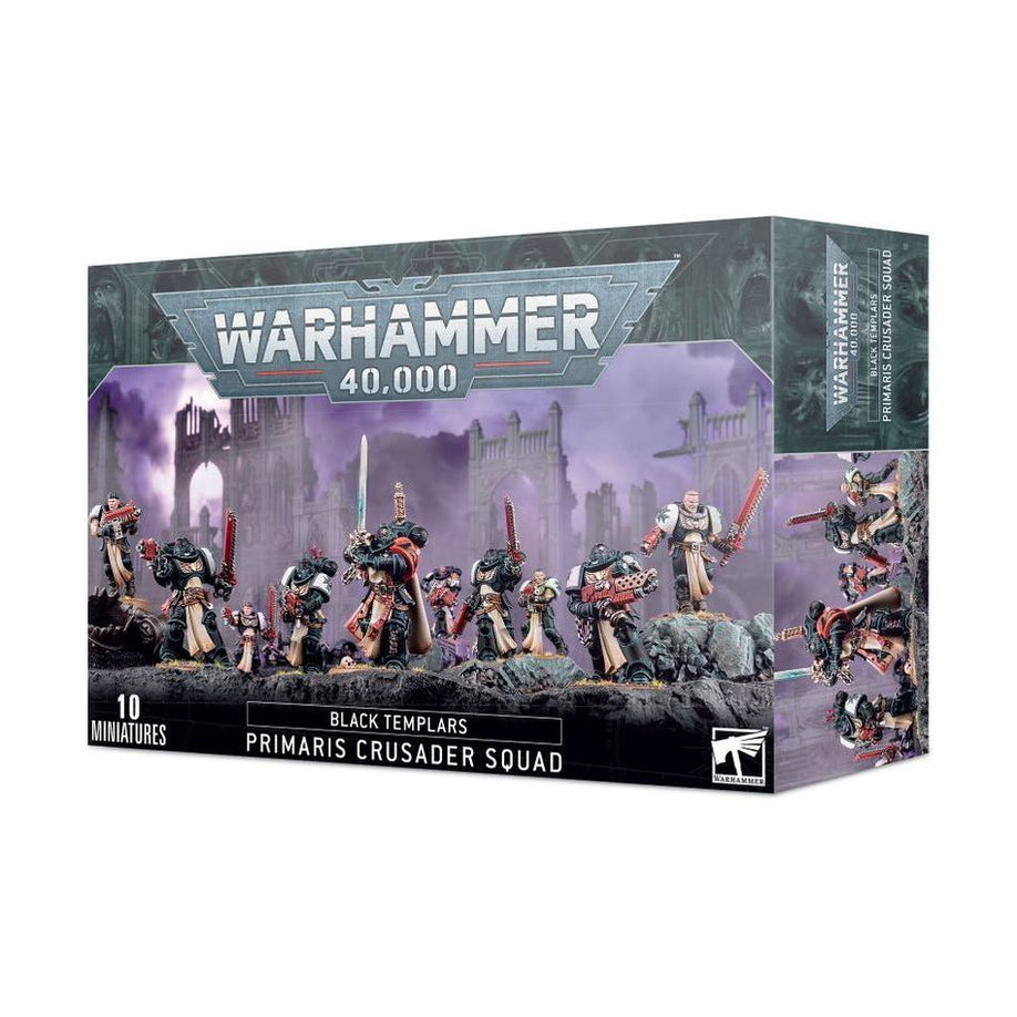 Crusader Squad Black Templar - War Games USA