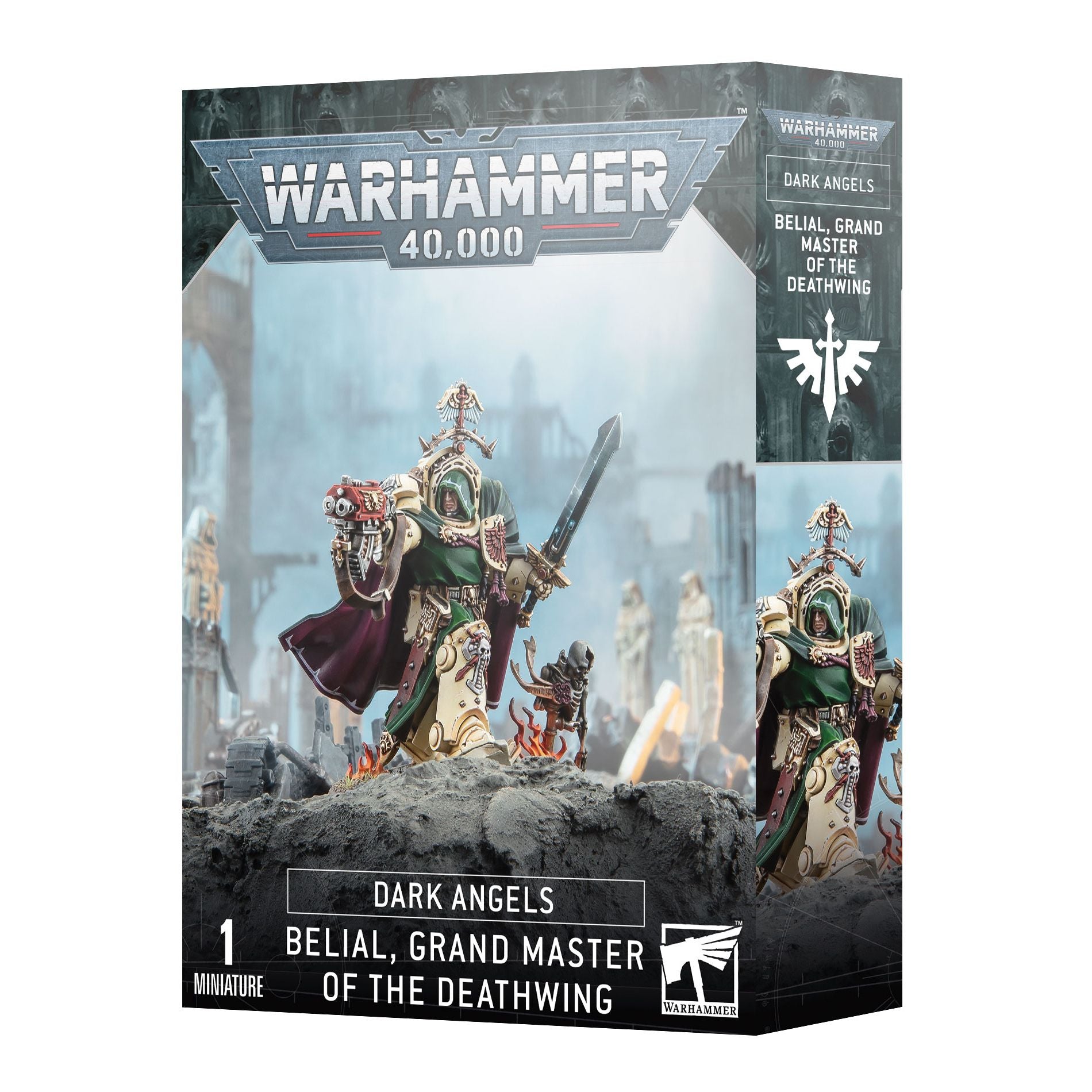 Belial Grand Master of the Deathwing - Dark Angels - Warhammer 40,000 Miniatures box