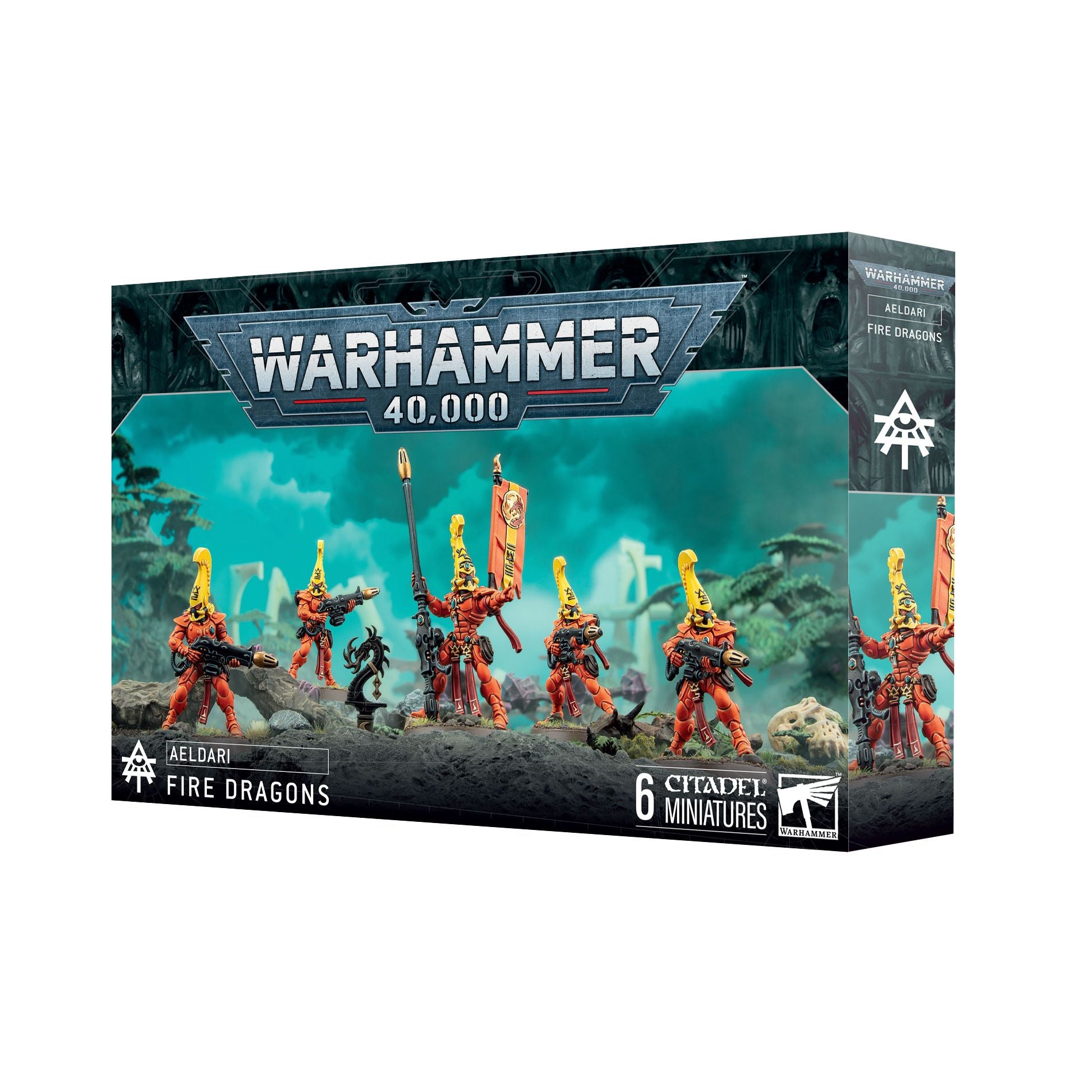 Fire Dragons - Aeldari - Warhammer 40,000 Miniatures box