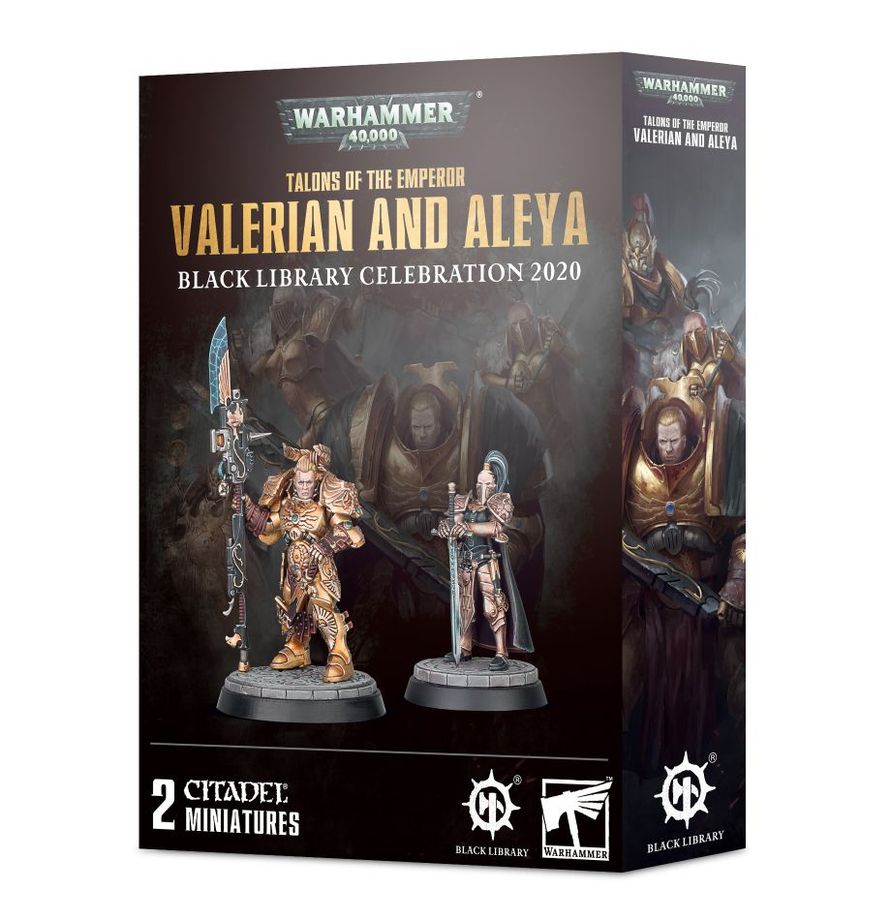 Valerian and Aleya - Adeptus Custodes - War Games USA