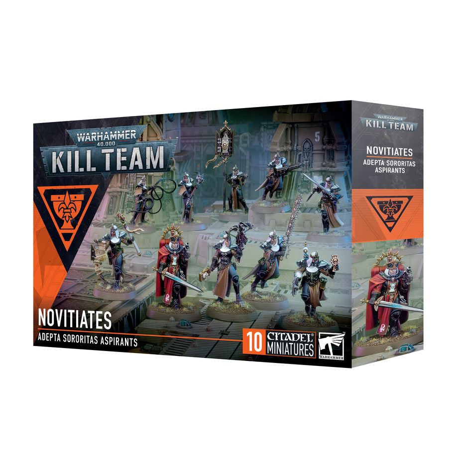Warhammer 40000 Kill Team Novitiates Adepta Sororitas Aspirants box set.