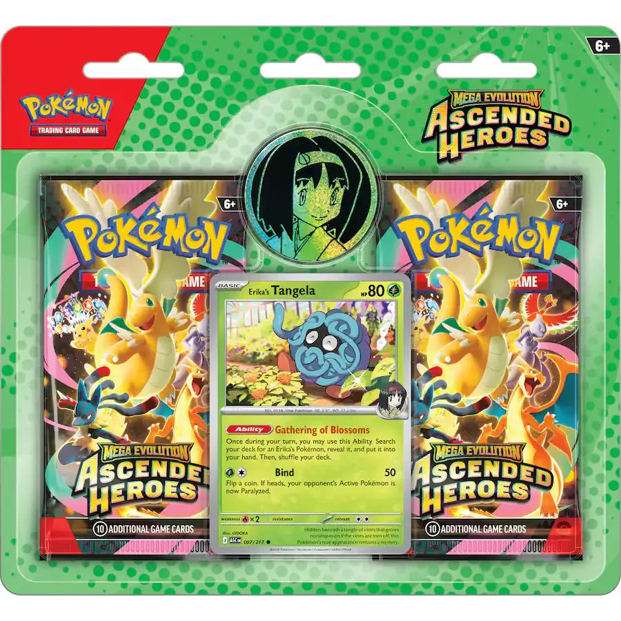 Pokémon TCG: Mega Evolution 2.5: Ascended Heroes: 2-Booster - War Games USA