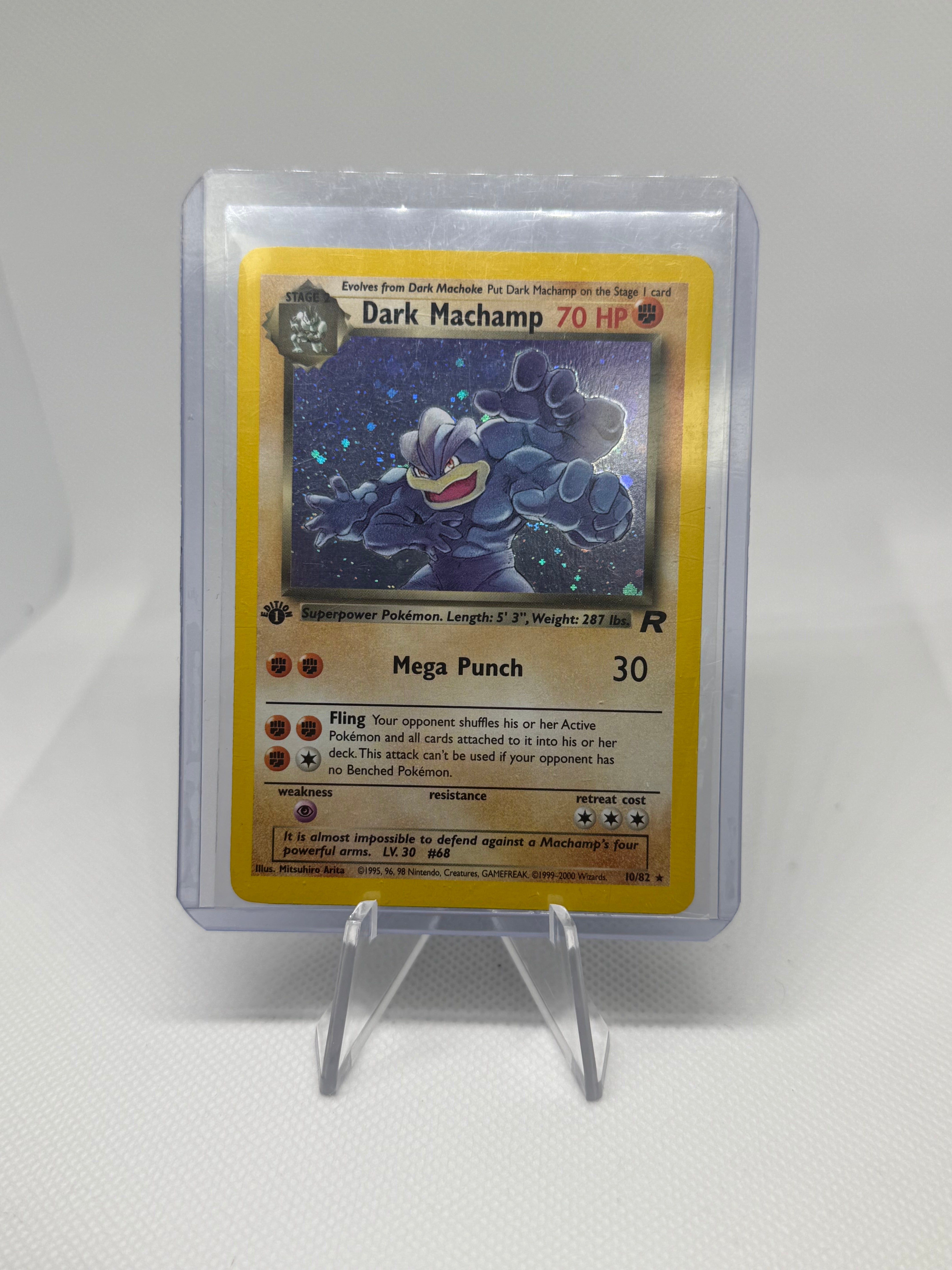 Dark Machamp 1st Edition