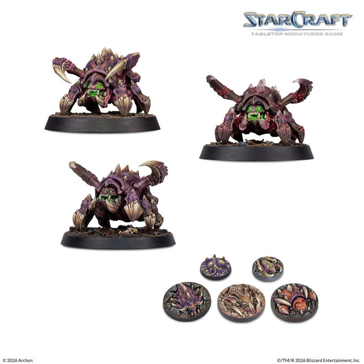 StarCraft: Tabletop Miniatures Game: Zerg Starter Set - War Games USA
