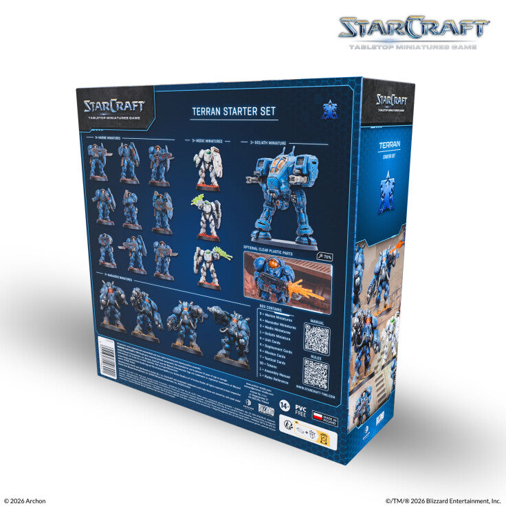 StarCraft: Tabletop Miniatures Game: Terran Starter Set - War Games USA