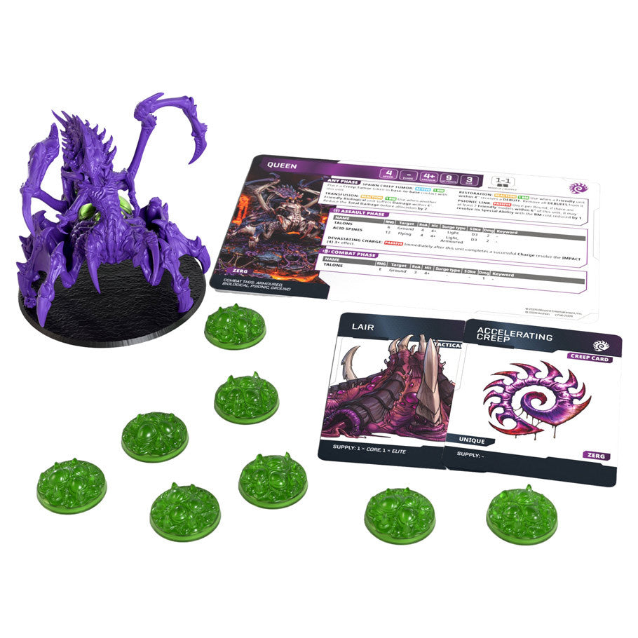 StarCraft: Tabletop Miniatures Game: Zerg: Queen - War Games USA