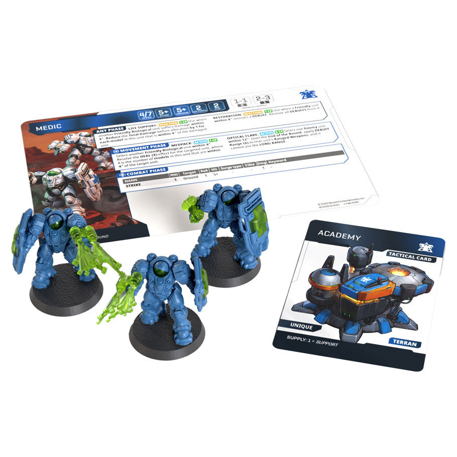 StarCraft: Tabletop Miniatures Game: Terran: Medic - War Games USA