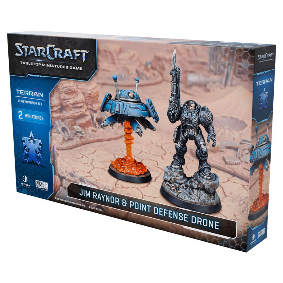 StarCraft: Tabletop Miniatures Game: Terran: Jim Raynor - War Games USA