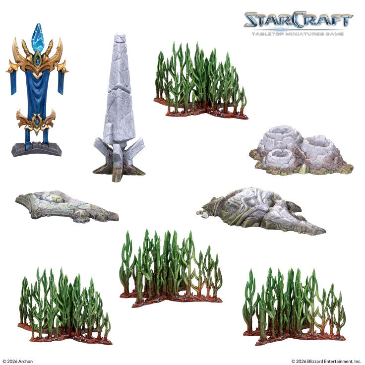 StarCraft: Tabletop Miniatures Game: Terrain: Lost Temple - War Games USA