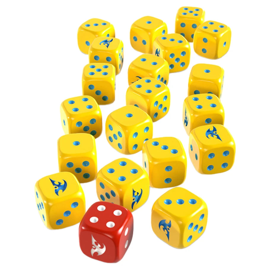 StarCraft Protoss: Custom Dice Set (20 Dice)
