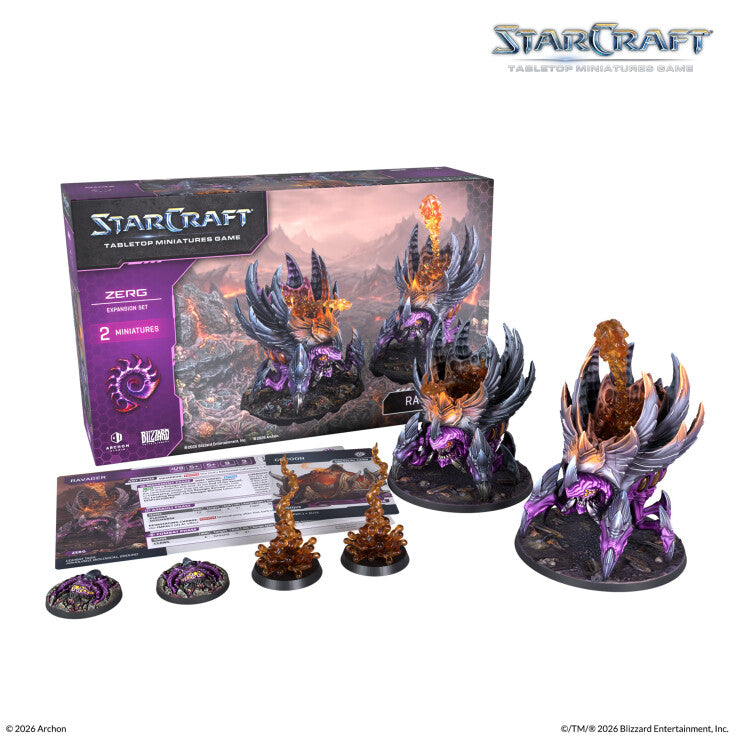 StarCraft: Tabletop Miniatures Game: Zerg: Ravager - War Games USA