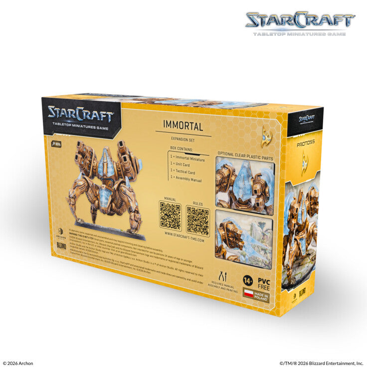 StarCraft: Tabletop Miniatures Game: Protoss: Immortal - War Games USA