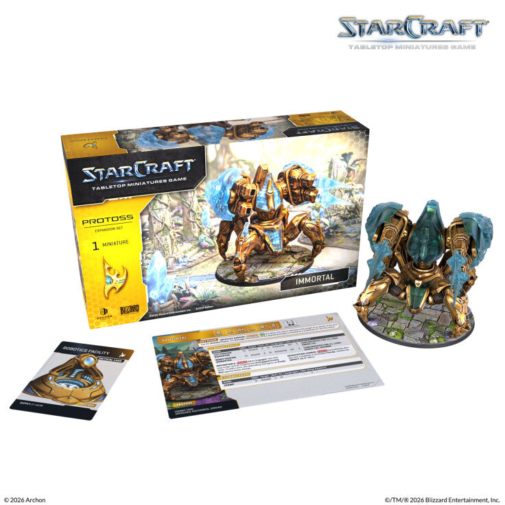 StarCraft: Tabletop Miniatures Game: Protoss: Immortal - War Games USA