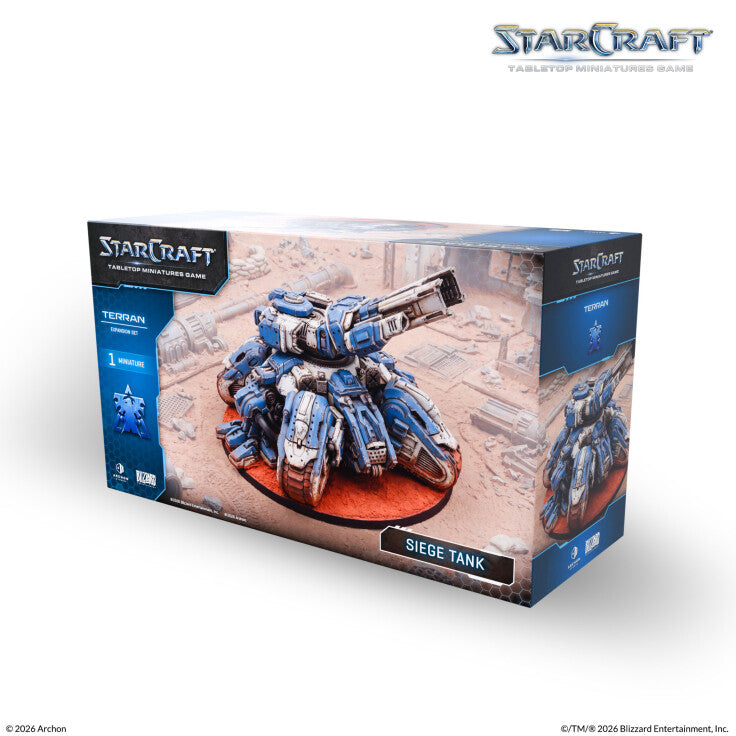 StarCraft: Tabletop Miniatures Game: Terran: Siege Tank - War Games USA