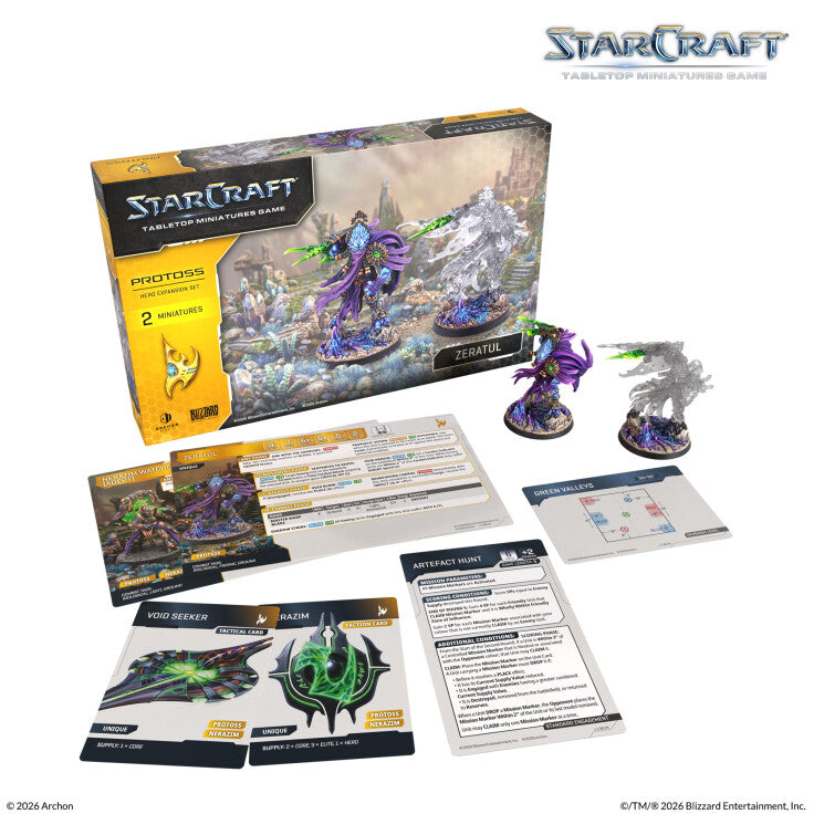 StarCraft: Tabletop Miniatures Game: Protoss: Zeratul - War Games USA