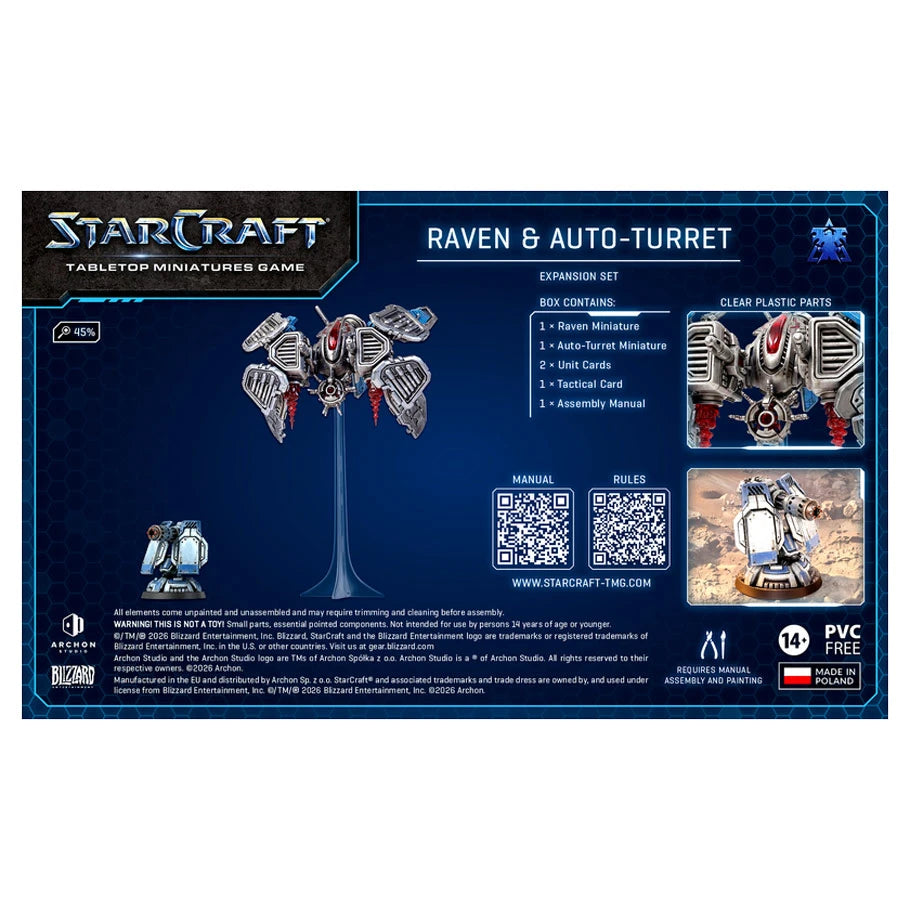 StarCraft Terran: Raven Expansion Set (Raven and Auto-Turret)