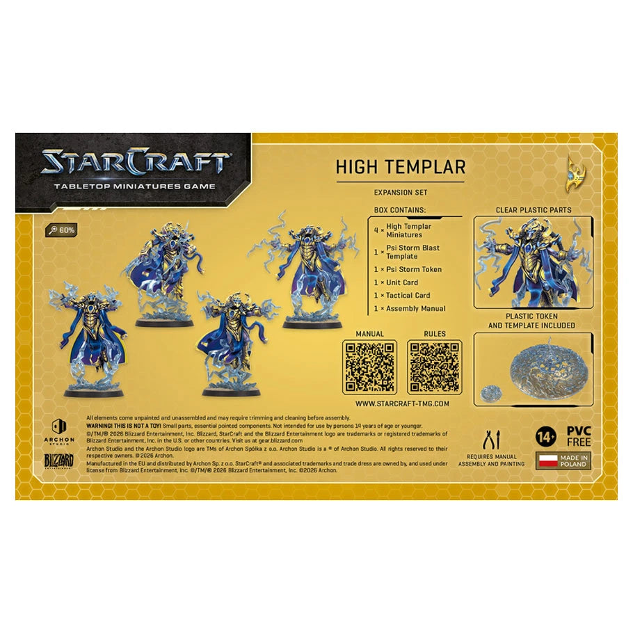 StarCraft Protoss: High Templar Expansion Set (4 Miniatures)
