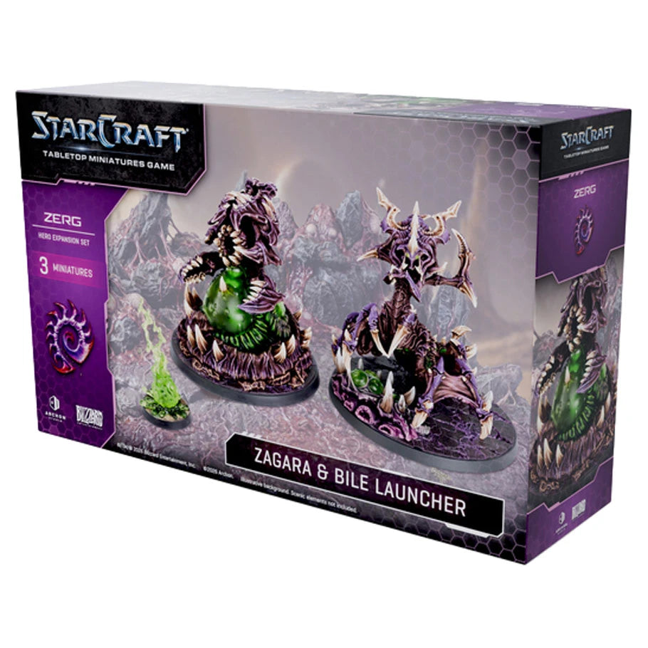 StarCraft Zerg: Zagara Hero Expansion Set (2 Miniatures)