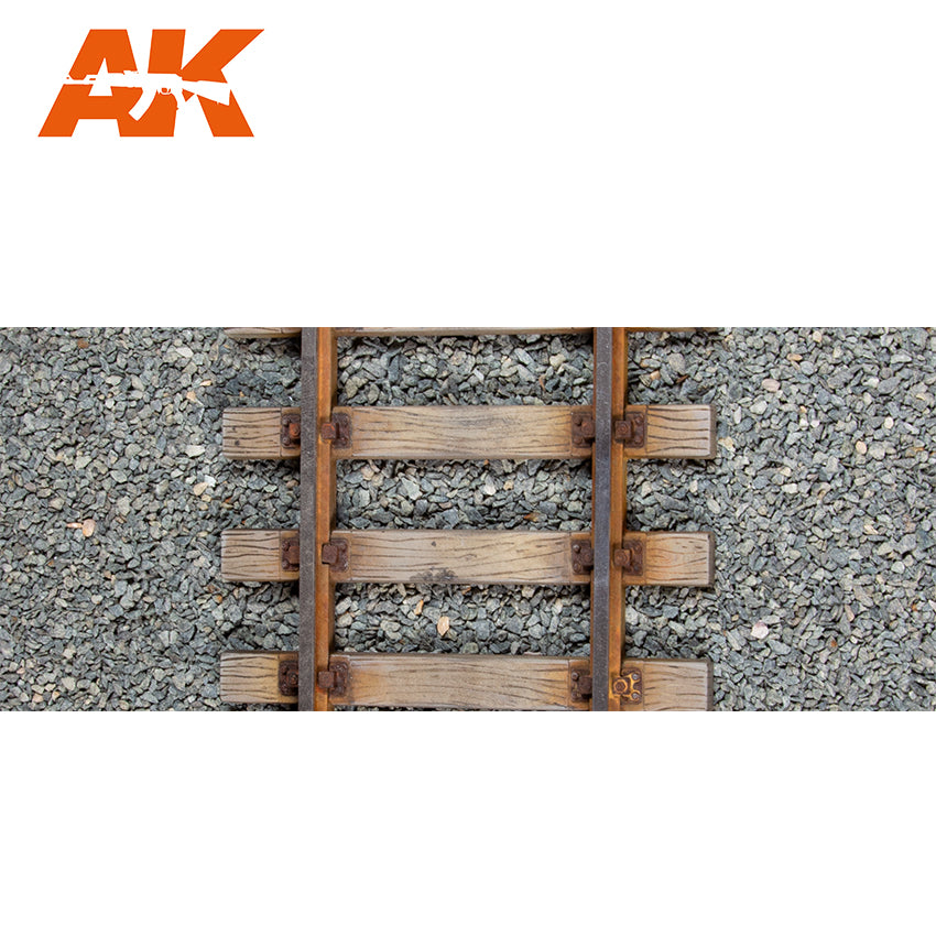AK Interactive Railroad Ballast - War Games USA