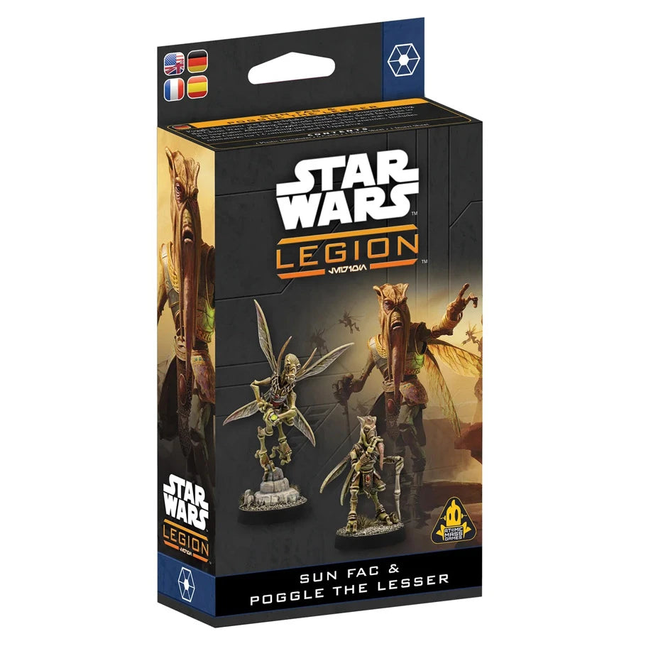 Star Wars: Legion Poggle the Lesser & Sun Fac box, Atomic Mass Games