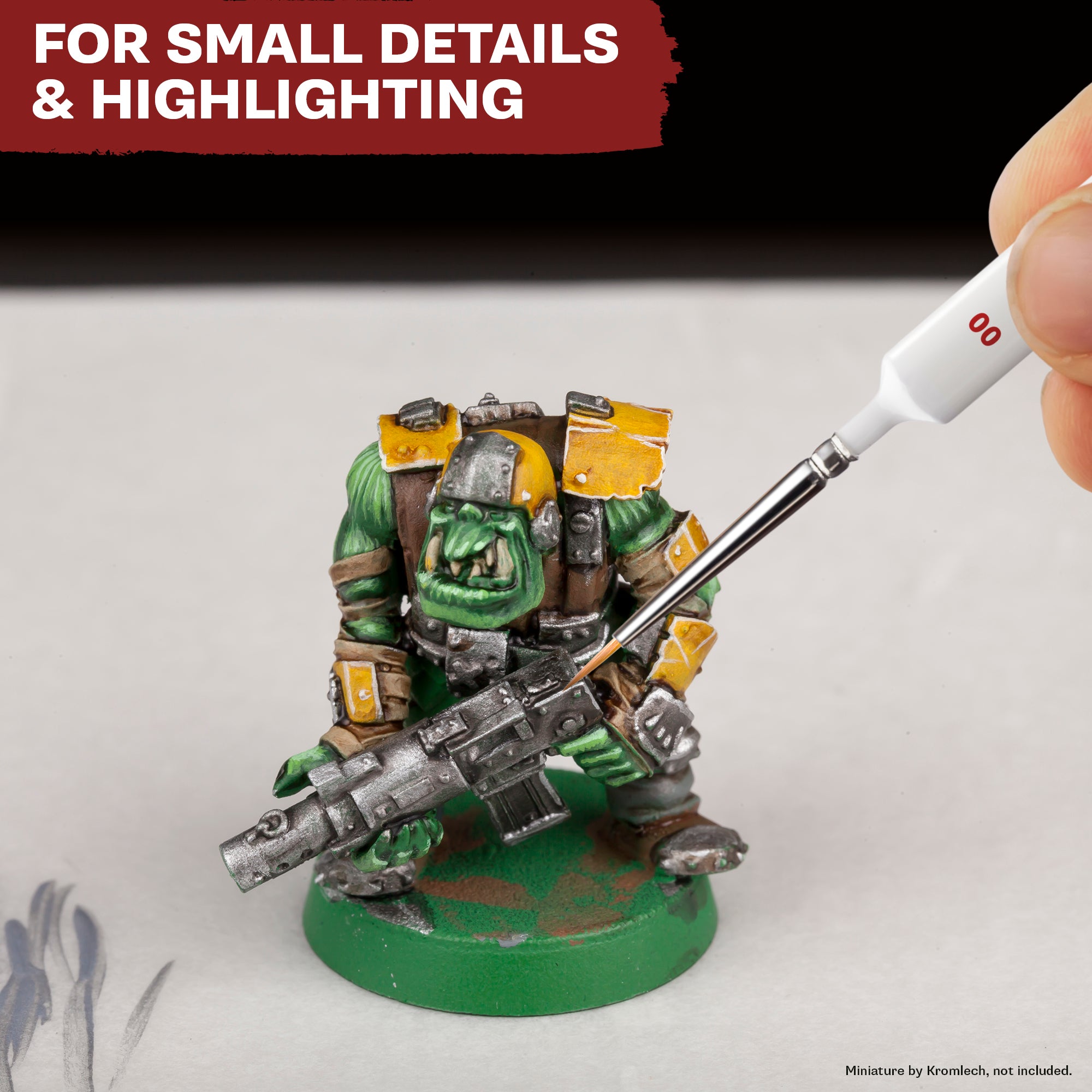 The Army Painter Wargamer Detail brush, size 0, product code BR7037, view 2