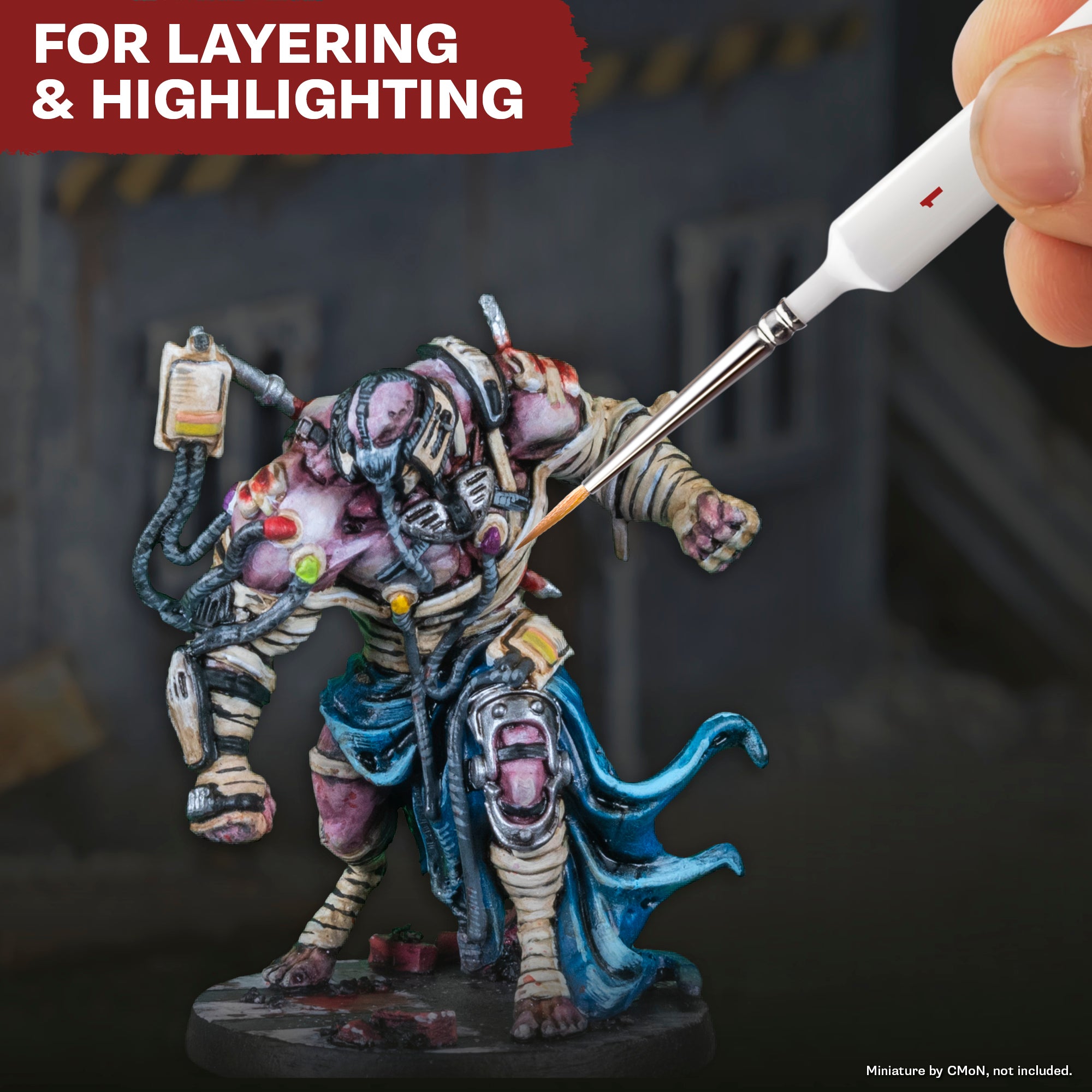 The Army Painter Wargamer Layering brush, size 1, product code BR7038, view 2