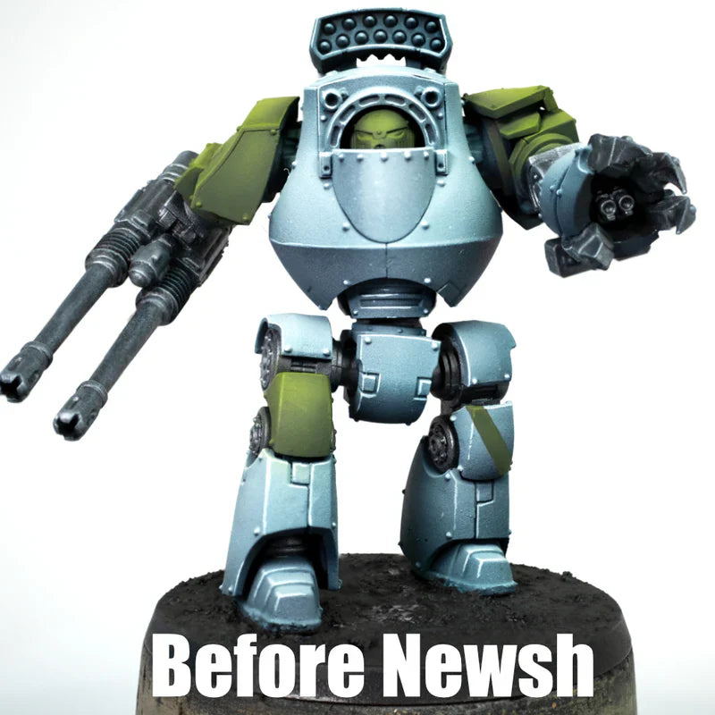 Model figure before application of Pro Acryl NEWSH Acrylic Weathering Medium.