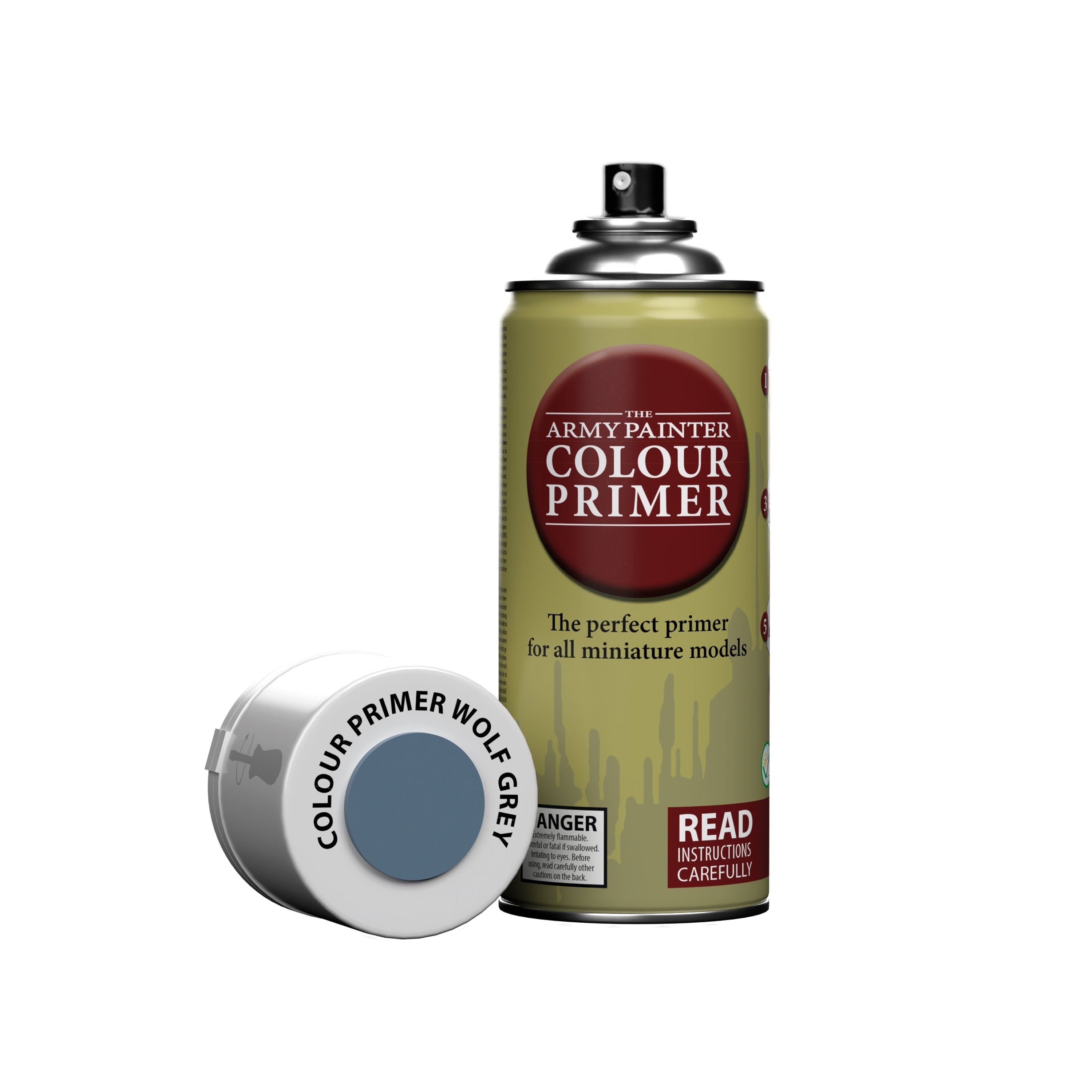 Army Painter Colour Primer Wolf Grey CP3021 400ml spray can