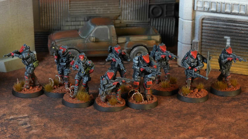 Manticor: Borz Group Force - BLKOUT Miniatures