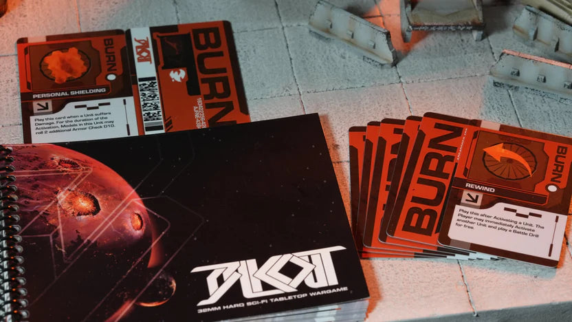 Blkout Board Game: Burncard Deck