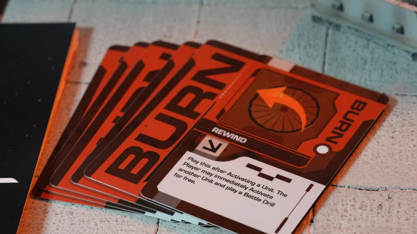 Blkout Board Game: Burncard Deck