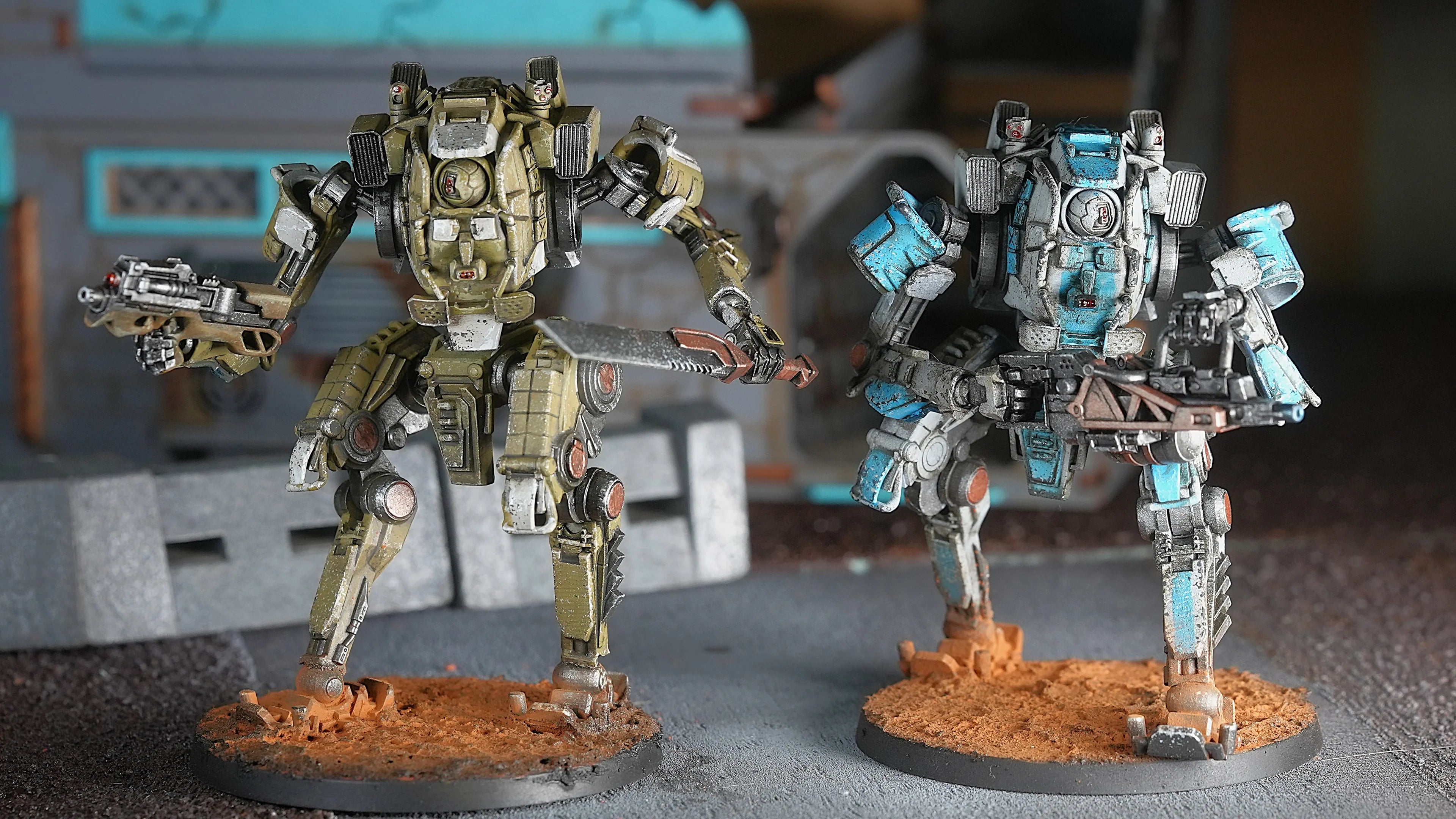 Medium Duster Kit (Caber / Aveles) - BLKOUT Miniatures