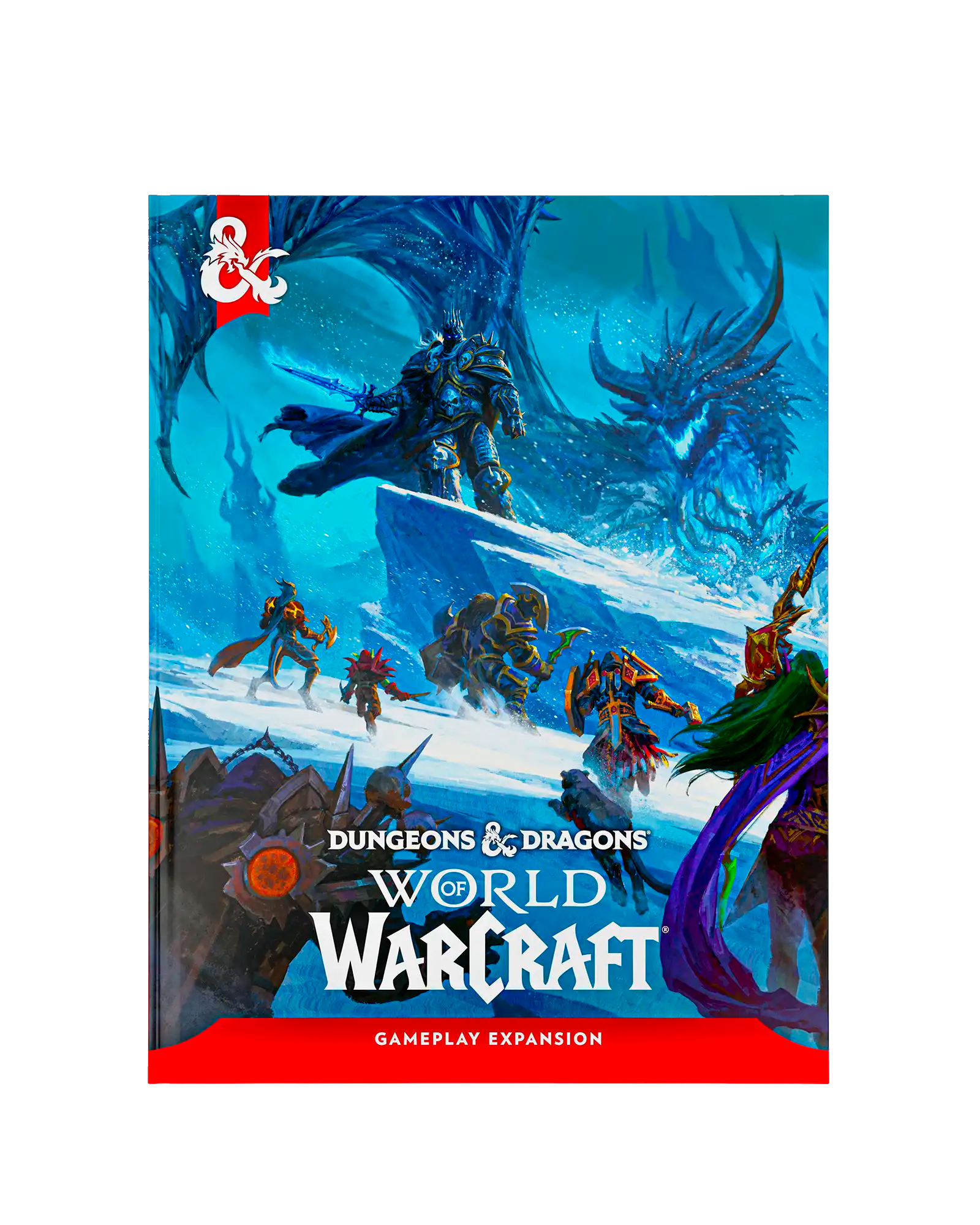 D&D: World of Warcraft hardcover sourcebook cover art