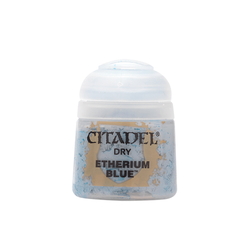 Etherium Blue Citadel Dry paint pot, 12ml, Games Workshop product code 23-05