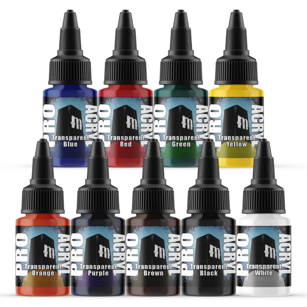 Monument Hobbies Pro Acryl Expansion Set #2 - Transparents!