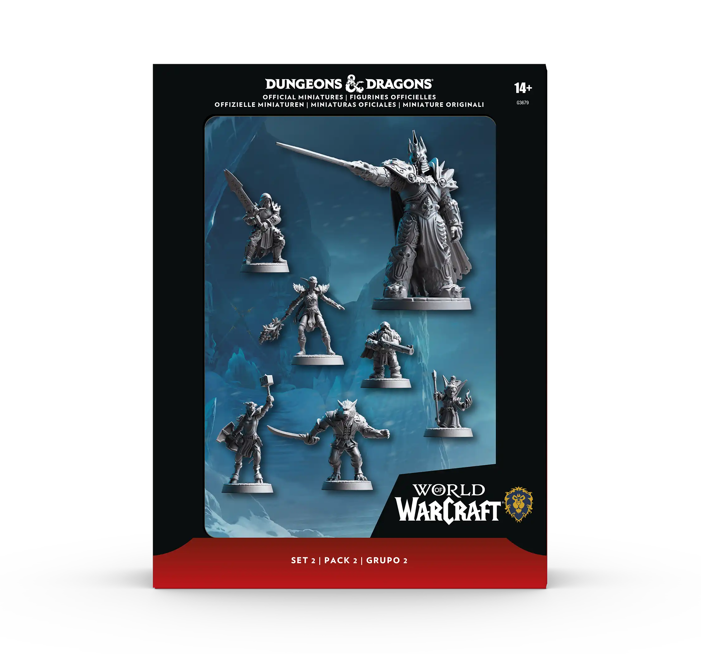 D&D Minis: World of Warcraft Alliance Pack packaging