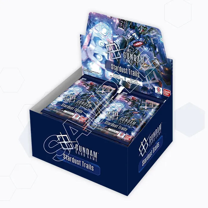 Bandai Gundam Card Game Stardust Trails GD06 booster box with 24 trading card packs