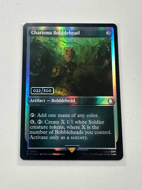 Magic The Gathering: Charisma Bobblehead: 1060 Single