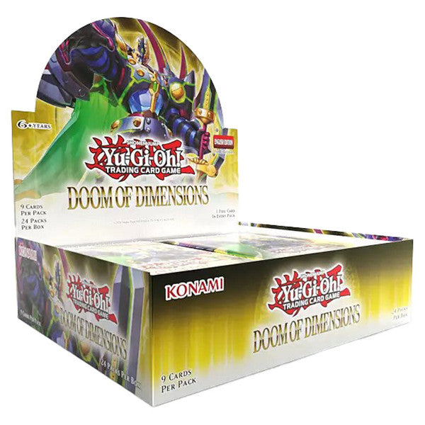 Yu-Gi-Oh Doom of Dimensions Booster Display