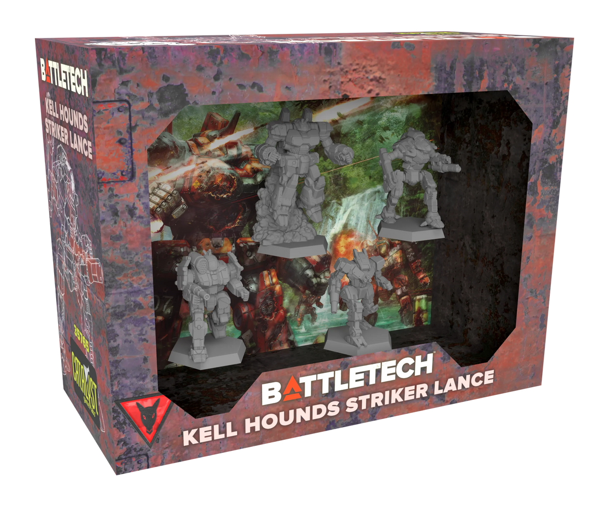 Kell Hounds Striker Lance - Battletech
