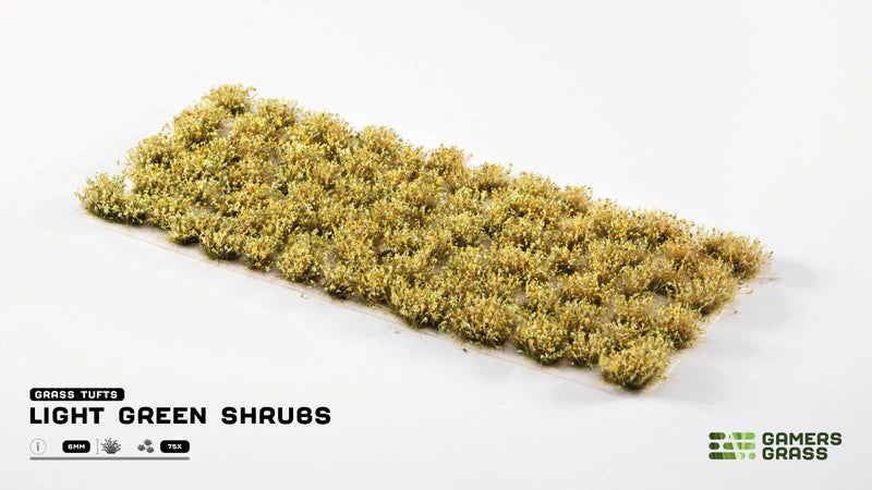Light Green Shrubs - Gamers Grass - War Games USA