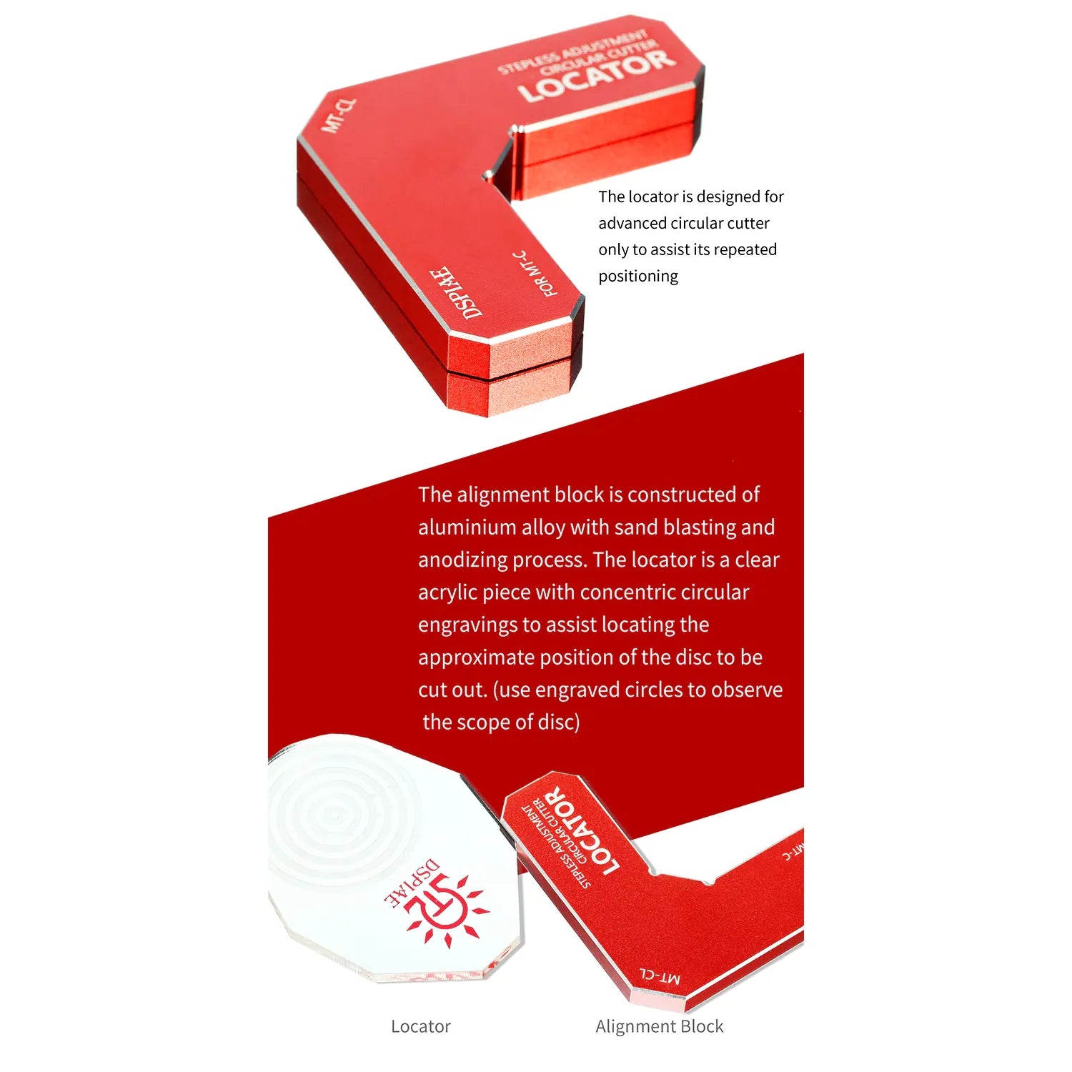 DSPIAE Stepless Adjustment Circular Cutter - War Games USA