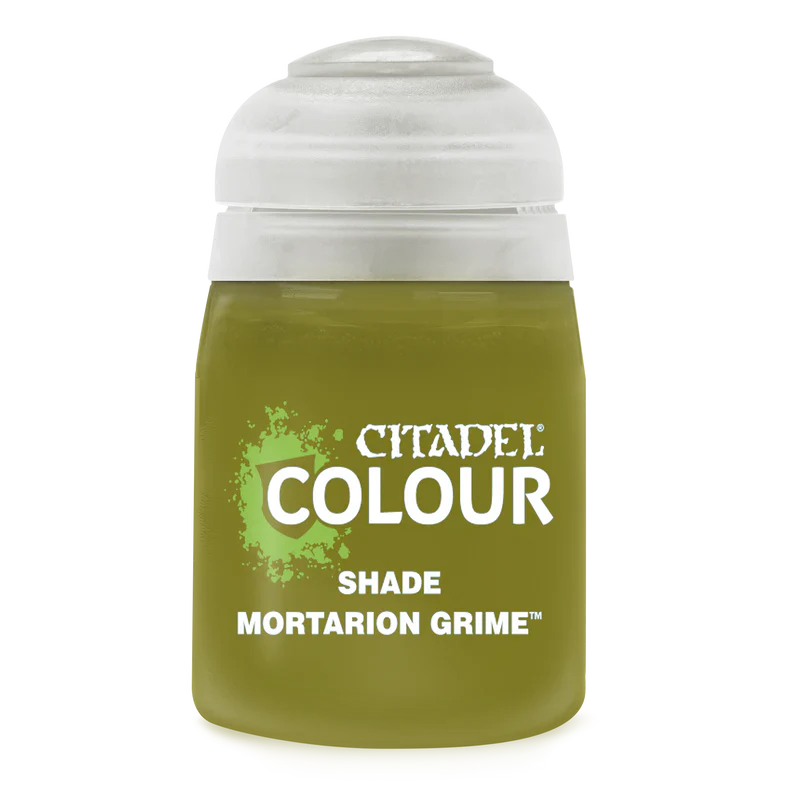 Grime Shade Paint in 18ml pot with smooth matt finish.