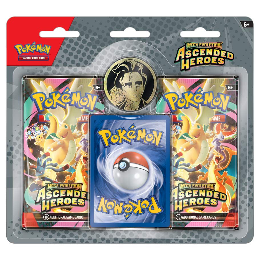 Pokémon TCG: Mega Evolution 2.5: Ascended Heroes: 2-Booster - War Games USA