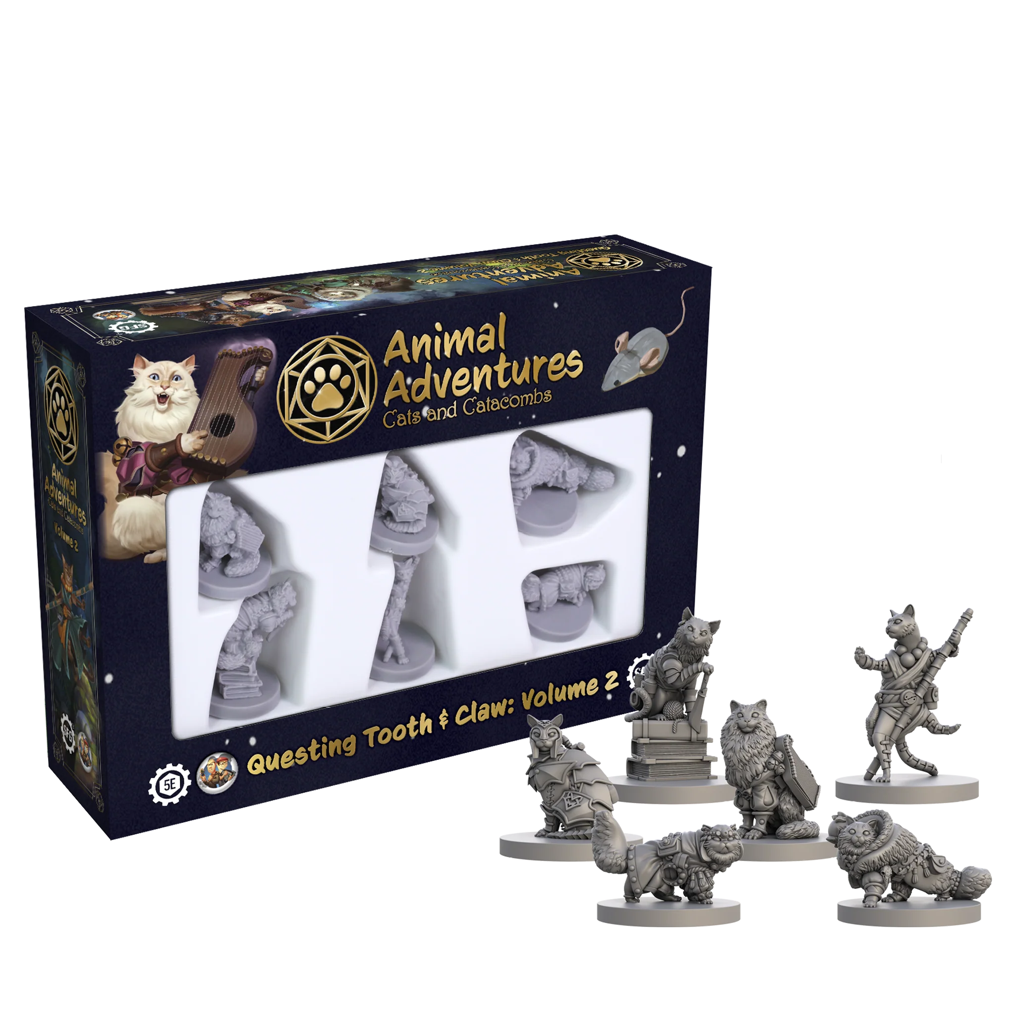 Animal Adventures: Cats and Catacombs - Volume 2