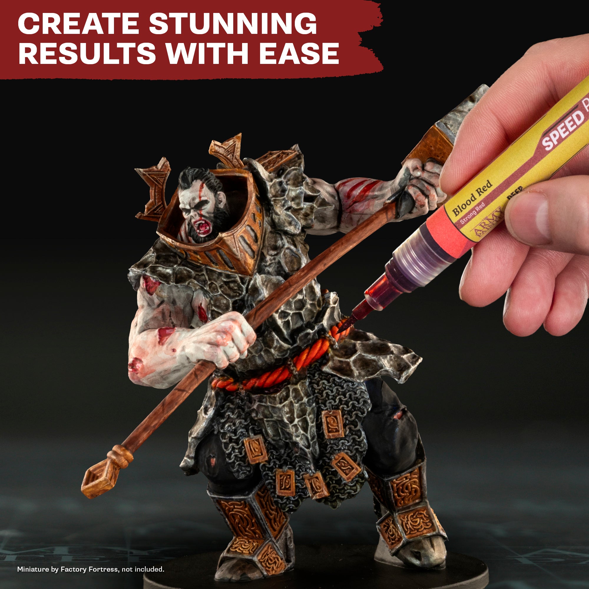 The Army Painter Speedpaint Marker Mega Set — 60 brush-free Felt-Tech markers, 50 colours plus 10 metallics (view 4)