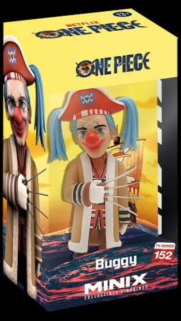 Sanji Minix collectible figure with stylized design and detailed sculpting in window box packaging.