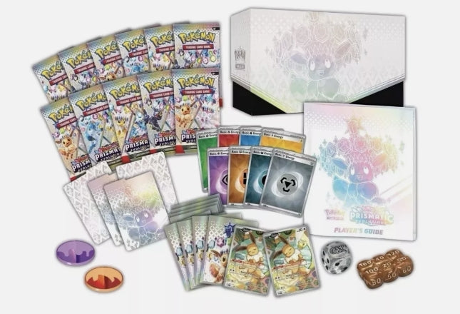 Pokémon Center Prismatic Evolutions - Elite Trainer Box (ETB)