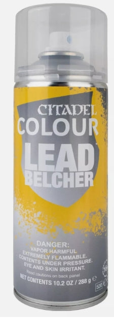 Citadel Leadbelcher Spray Paint 10.2 oz can for basecoating miniatures.